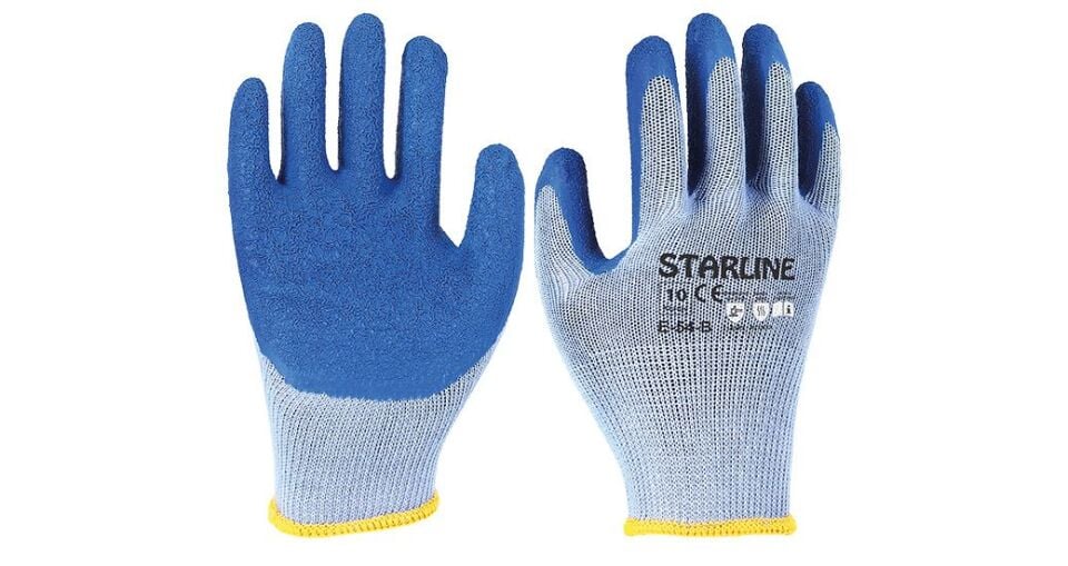 Starline E-54-B 1/2 Lateks Kaplı 250˚C Isı Dirençli Kaydırmaz İş Eldiveni (2143X)