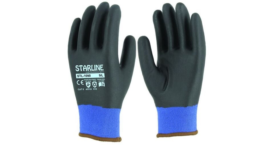 Starline STL-1090 Termal Soğuk İş Eldiveni (Kesilme/Aşınma Direnci, EN 511)
