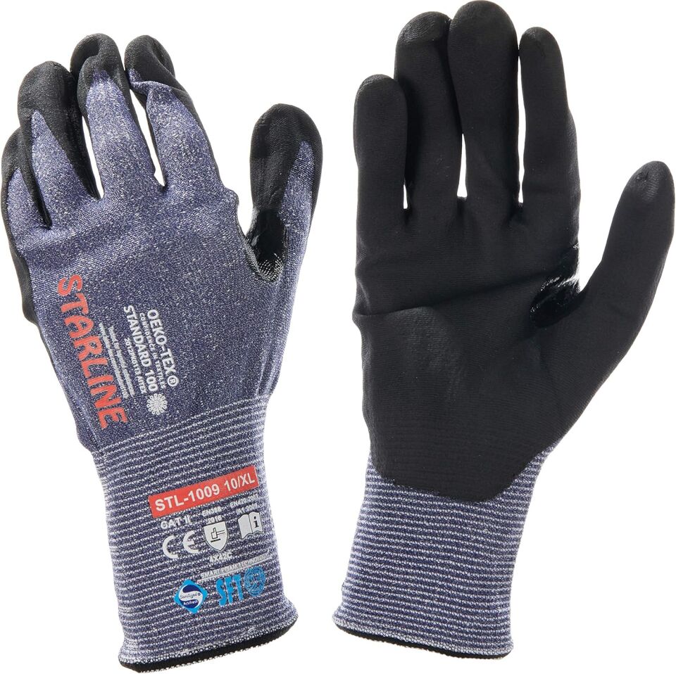 Starline STL-1009 C Seviye Kesilmez Köpük Nitril Eldiven (4X42C)
