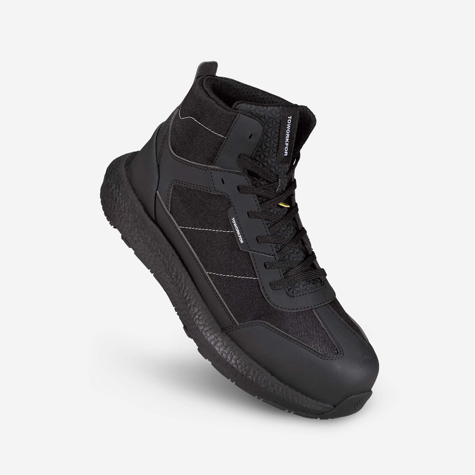 Zero All Black Boot | S3S | SR | ESD Kompozit Burun İş Botu