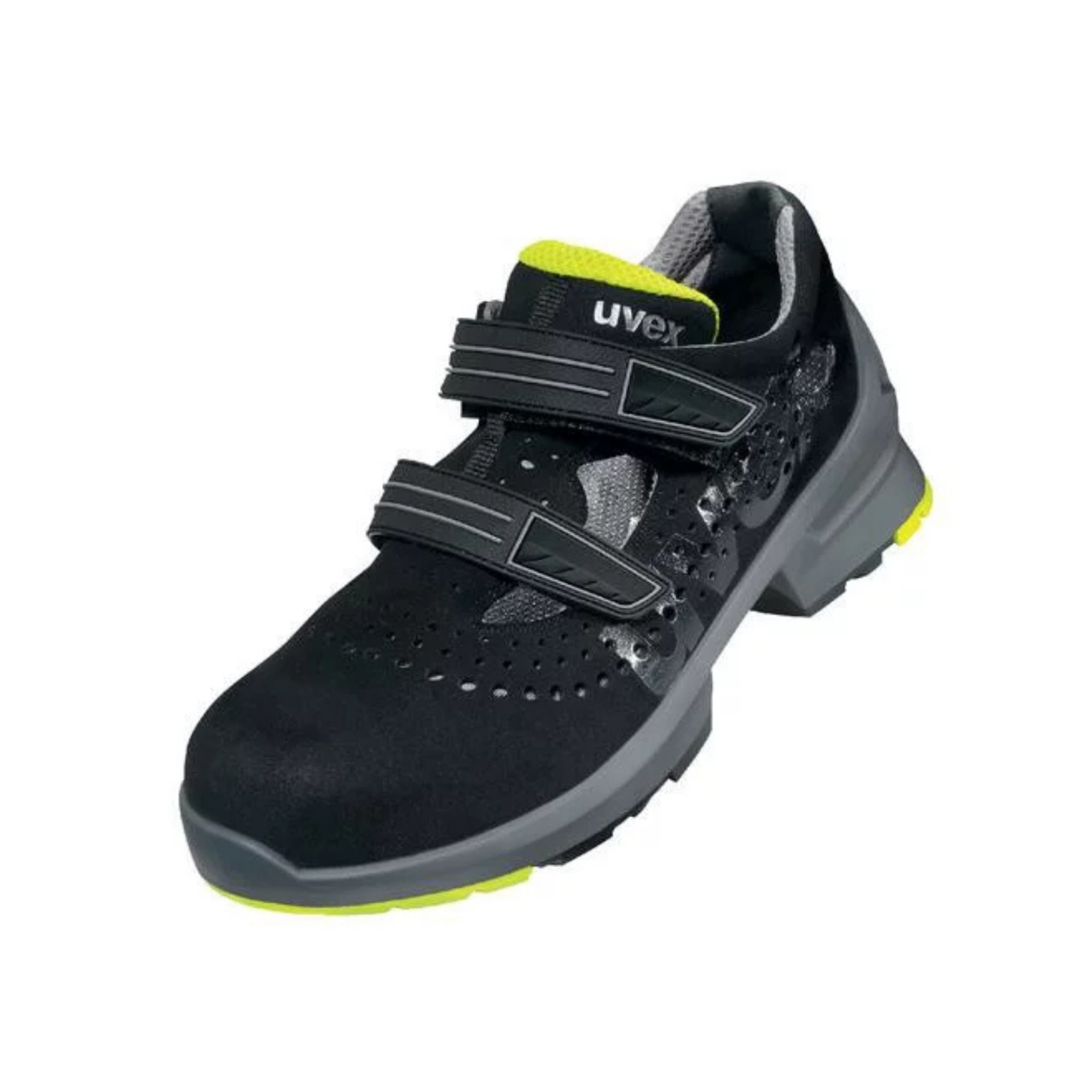 Uvex 8542 S1 SRC ESD Süet Deri Kompozit Burun Sandalet İş Ayakkabısı iş güvenliği ekipmanı