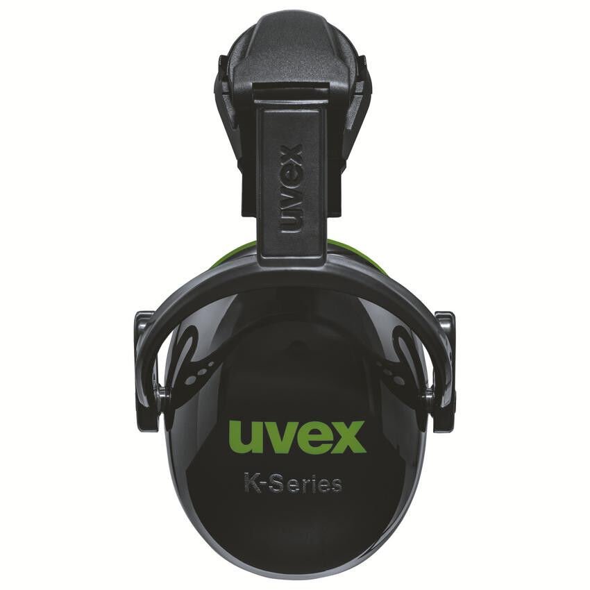 Uvex 2630210  K10H Barete Takılabilir Kulaklık 28 dB  Yeşil - Siyah koruyucu ürün görseli