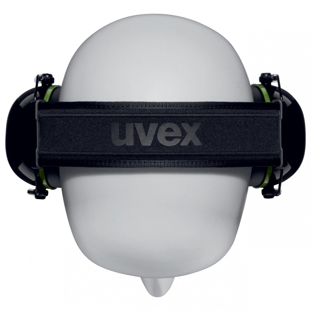 Uvex 2630010 K10 Katlanır Kafa Bantlı Kulaklık SNR 30 dB  Yeşil - Siyah koruyucu ürün görseli