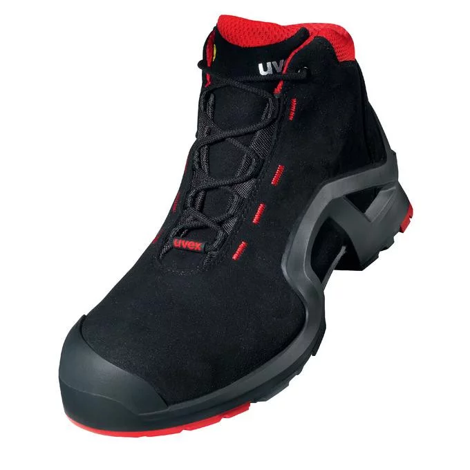 Uvex 8517 S3 SRC ESD Süet Deri Kompozit Burun Kevlar Ara Taban İş Botu iş güvenliği ekipmanı