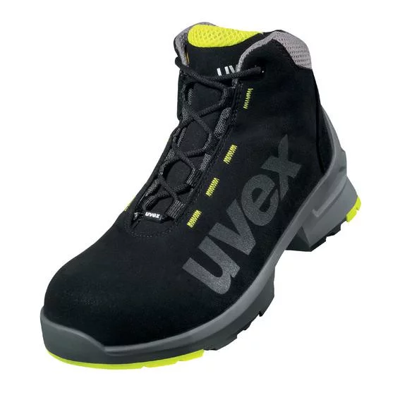 Uvex 8545 S2 SRC ESD Süet Deri Kompozit Burunlu Bağcıklı İş Botu iş güvenliği ekipmanı