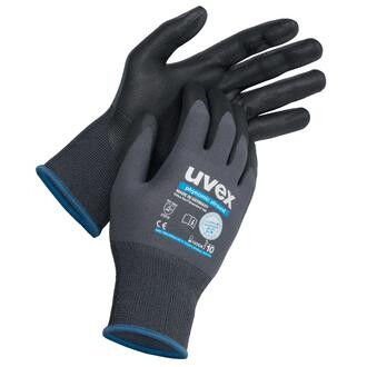 Uvex 6004905 Phynomic Allround Montaj Eldiveni 3D Ergo Gri - Siyah iş güvenliği ekipmanı