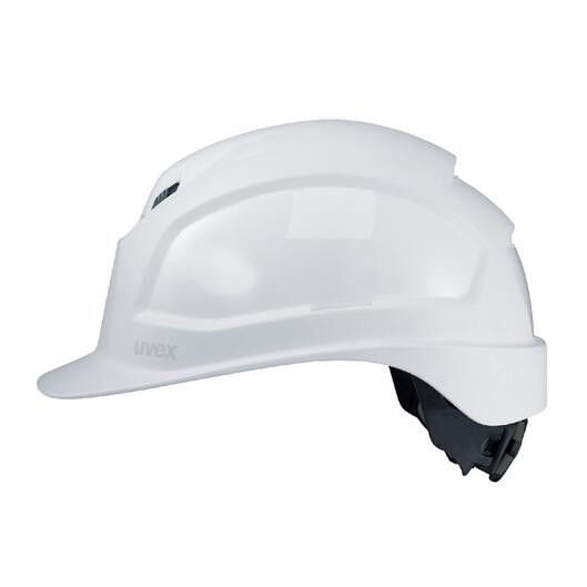 Uvex 9772040 IES- Beyaz Baret Mühendis HDPE Havalandırma+  6 Nokta İçlik + Ter Bandı iş güvenliği ekipmanı