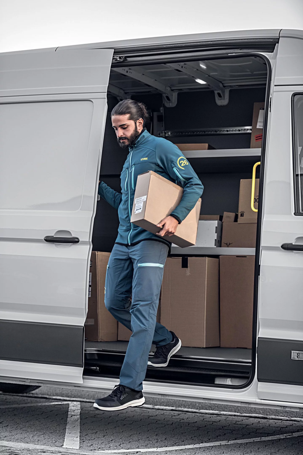 Uvex 6598 S1 SRC ESD Kompozit Burun Spor İş Ayakkabısı iş güvenliği ürünü