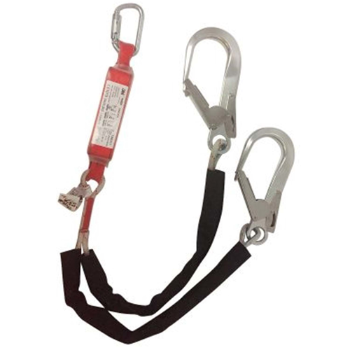 3M 1260317 Protecta, Çift Kol, 1,30 metre, Halat, Kılıflı Lanyard iş güvenliği ekipmanı