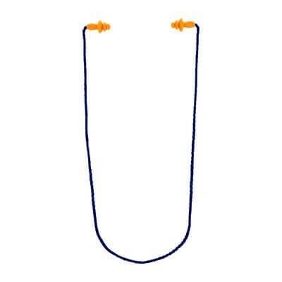 3M 1271 kordonlu turuncu kulak tıkaçları 25dB gürültü sönümleme