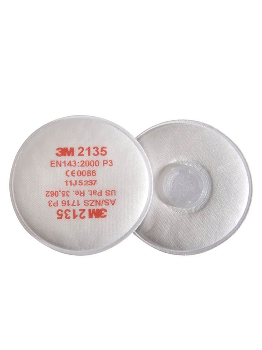 3M 2135 P3 R Particulate Mist Fume Filter Twin Pack
