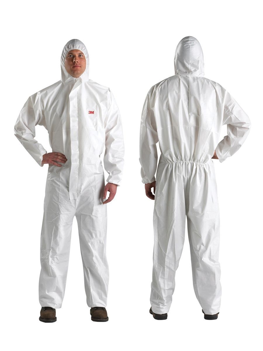 3M 4515 Beyaz Tulum Genel Kullanım Type 5/6 iş güvenliği ekipmanı