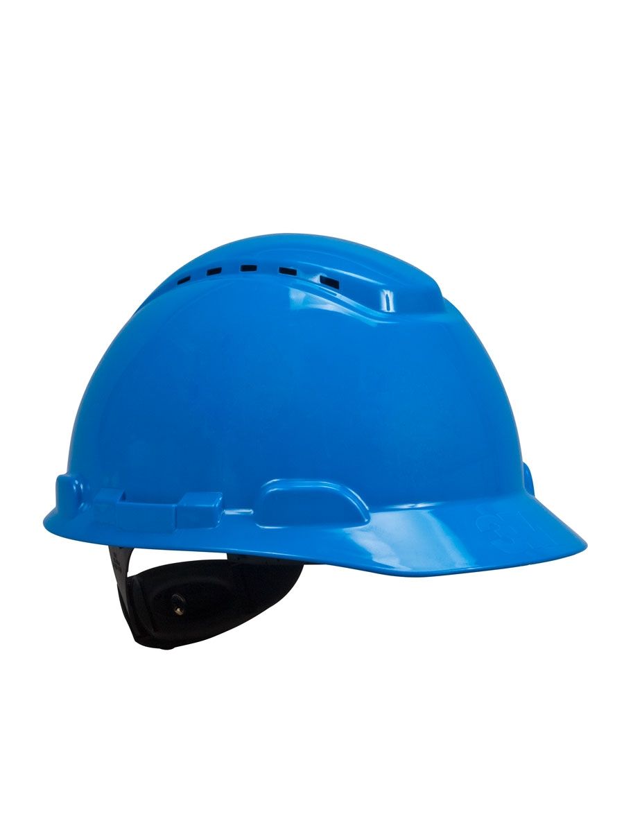 3M H700 Mavi Baret Mandallı Havalandırmalı Plastik Ter Bantlı iş güvenliği ekipmanı