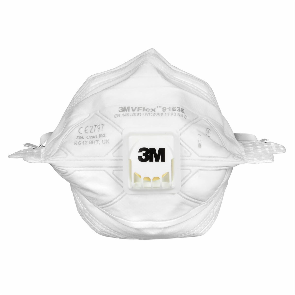 3M VFlex 9163E FFP3 Ventilli Toz ve Sis Solunum Maskesi