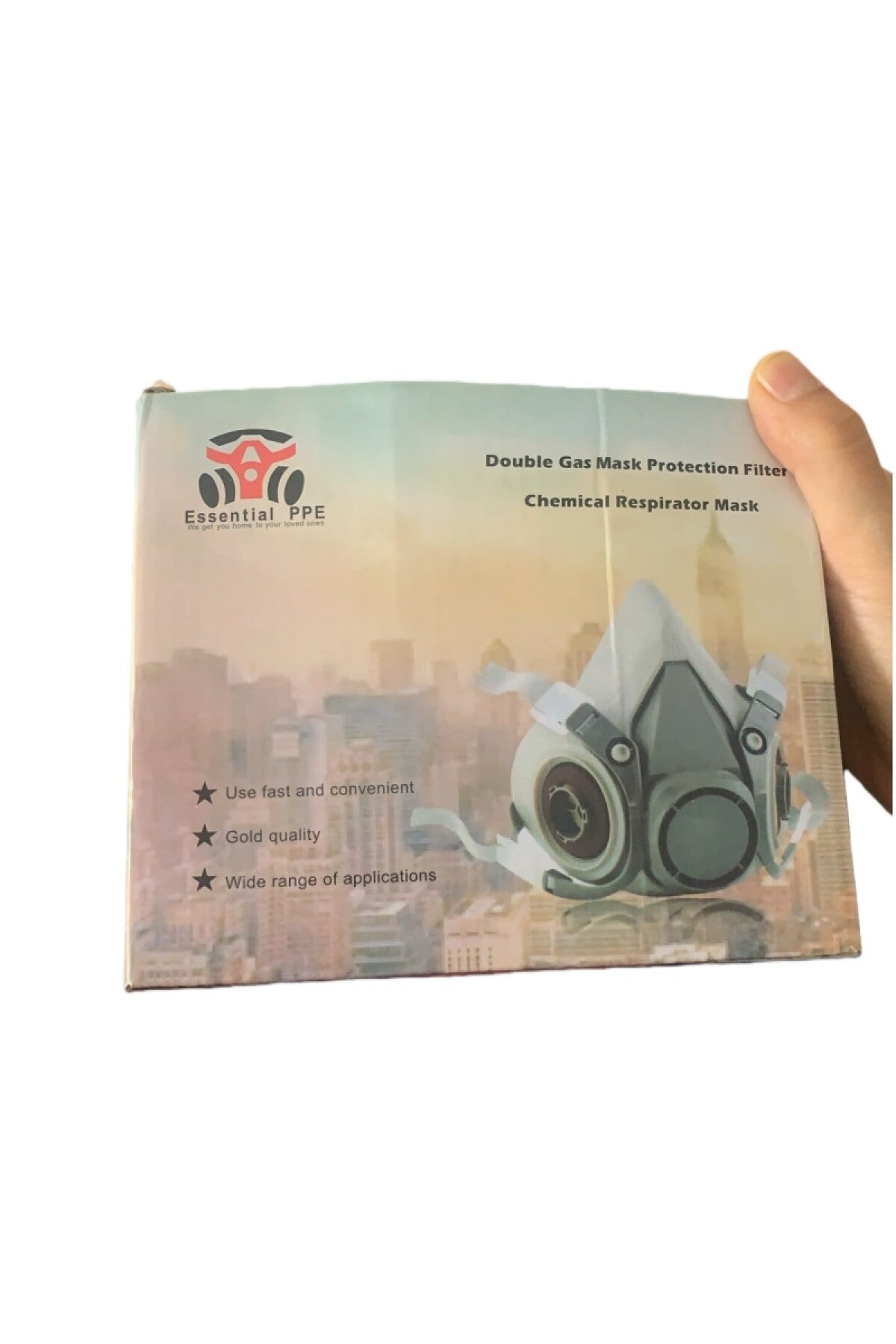 63003M Yarım Yüz Gaz Maskesi+6057 ABE1 Gaz ve Buhar Filtresi