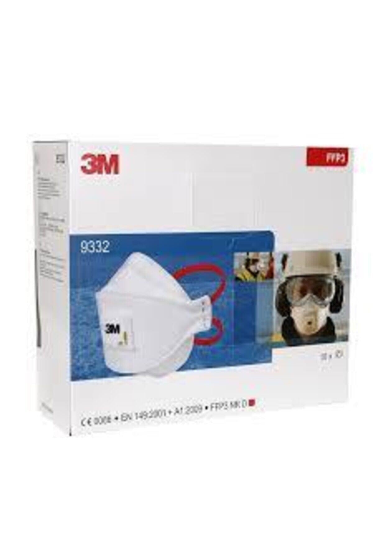 9332+ Aura Ffp3 Solunum Koruyucu Maske 1 Adet