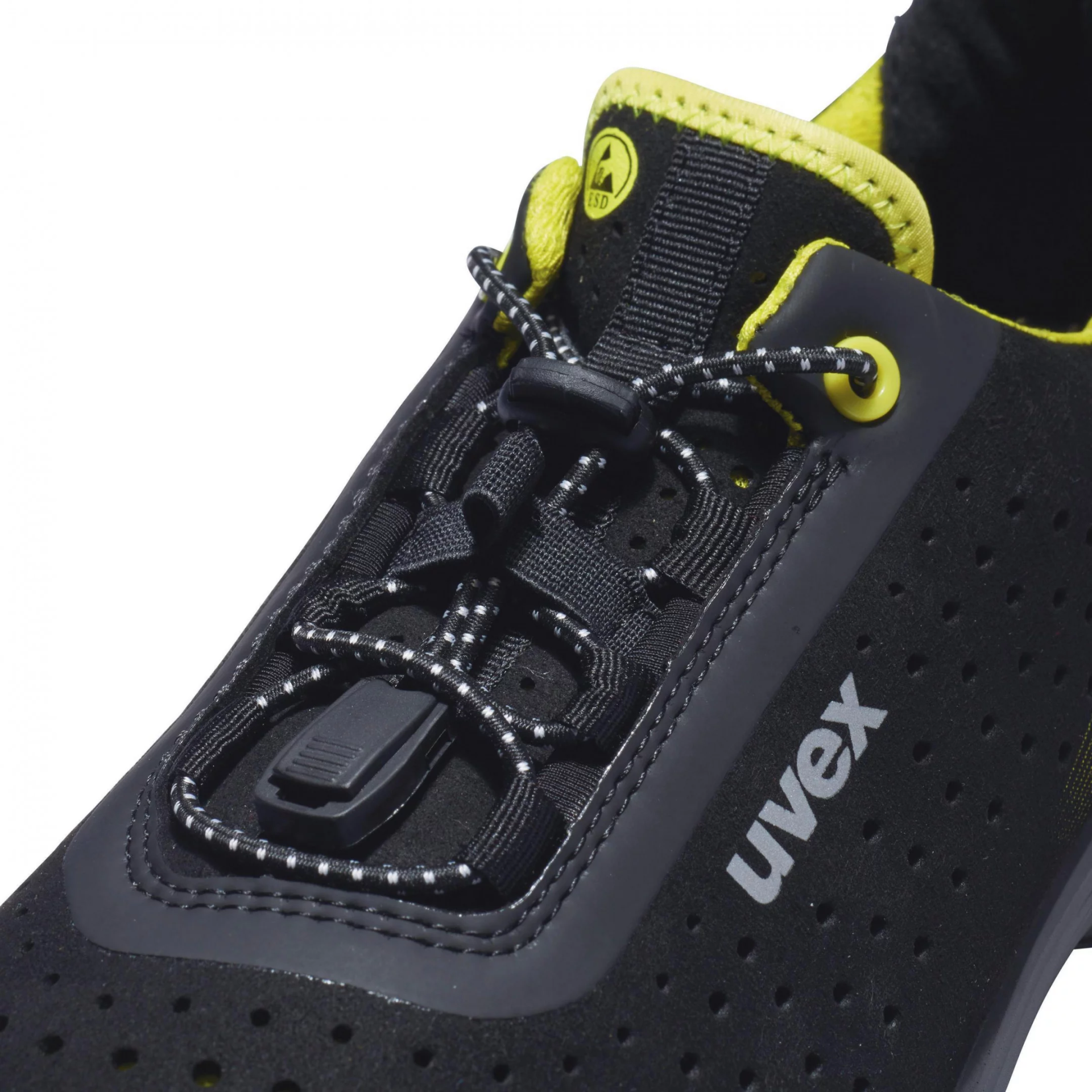 Uvex 6843 S1 G2 X-Tended SRC ESD Süet Deri Kompozit Burun İş Ayakkabısı iş güvenliği ekipmanı