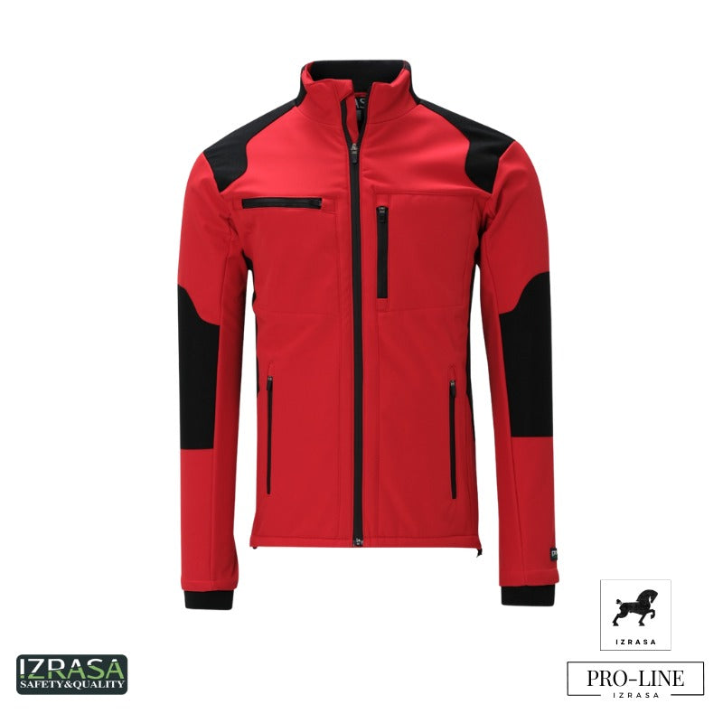 Izrasa SM ProLine Softshell Mont Kırmızı
