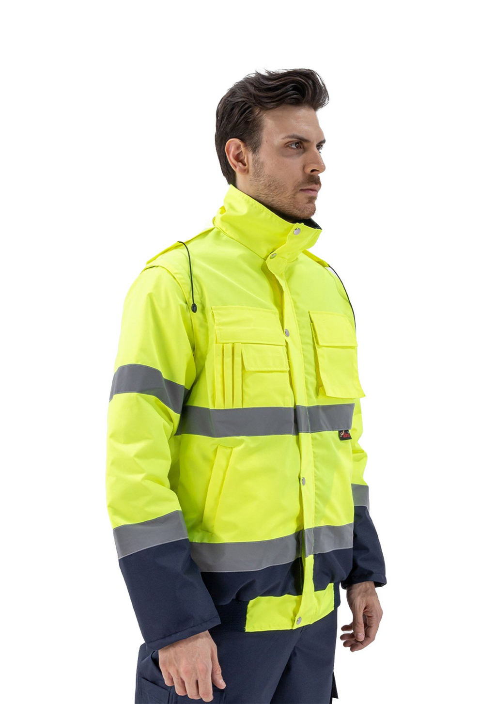 Alaska Hi-Vis 2 in 1 Mont Reflektörlü Polar Astar  300D Oxford PU Kaplı koruyucu ürün görseli