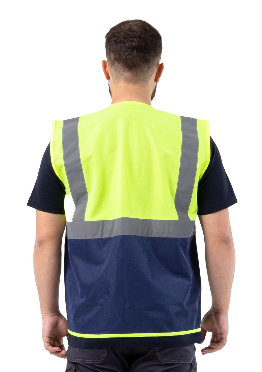 Alaska Hi-Vis Reflektörlü Mühendis Yelek 125 Gr iş güvenliği ekipmanı