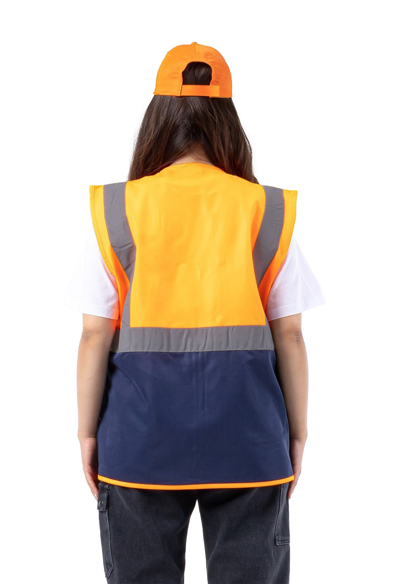 Alaska Hi-Vis Reflektörlü Mühendis Yelek 125 Gr iş güvenliği ekipmanı