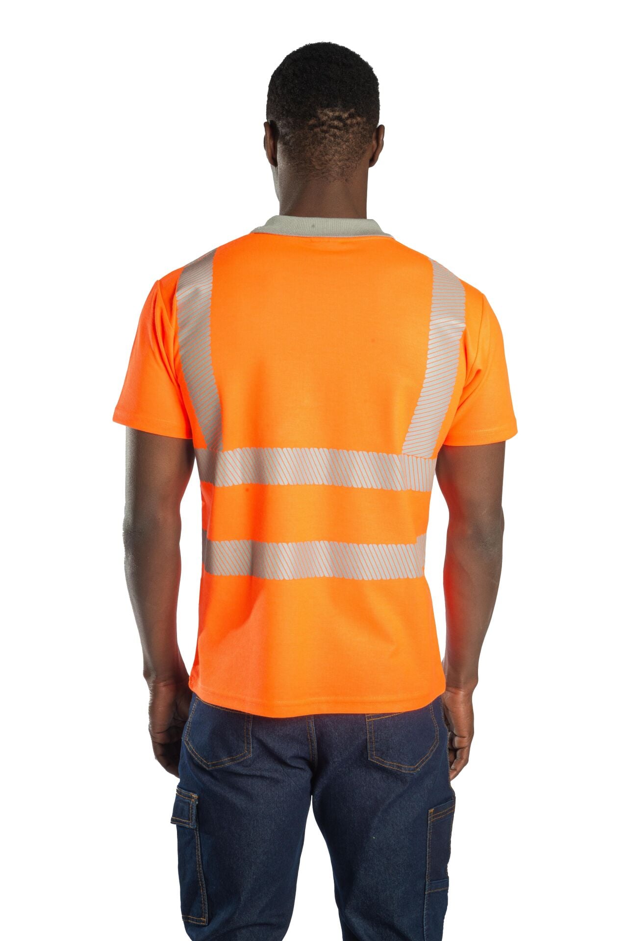 Alaska Hi-Vis Polo T-Shirt Neon Sarı Reflektörlü iş güvenliği ekipmanı