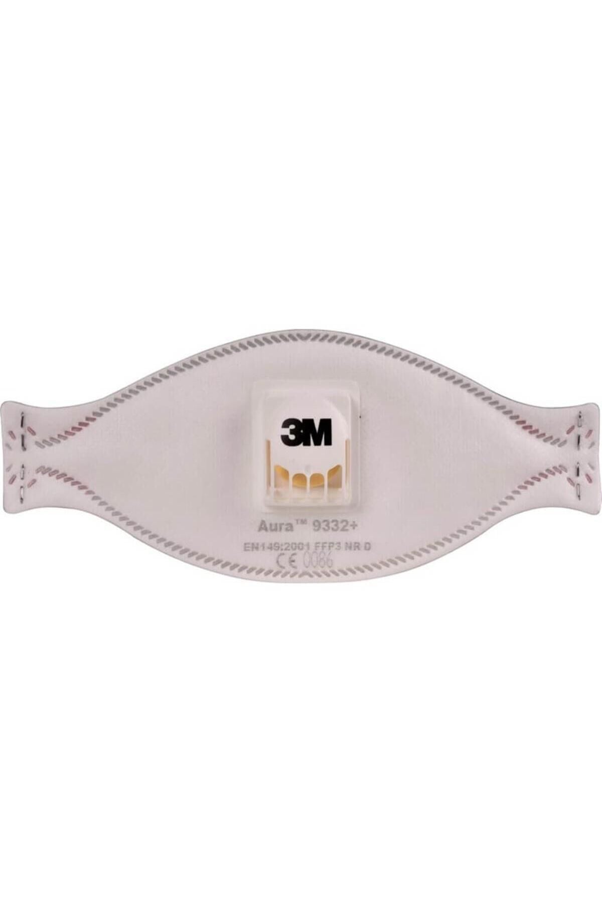 3m Aura 9332 Ffp3 Ventilli Solunum Koruyucu Maske - 10`lu Paket iş güvenliği ürünü