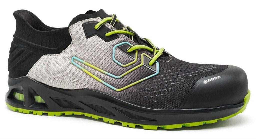 Base K-Spin S1PS ESD HRO Alüminyum Burun İş Ayakkabısı (Hafif ve Kaymaz)
