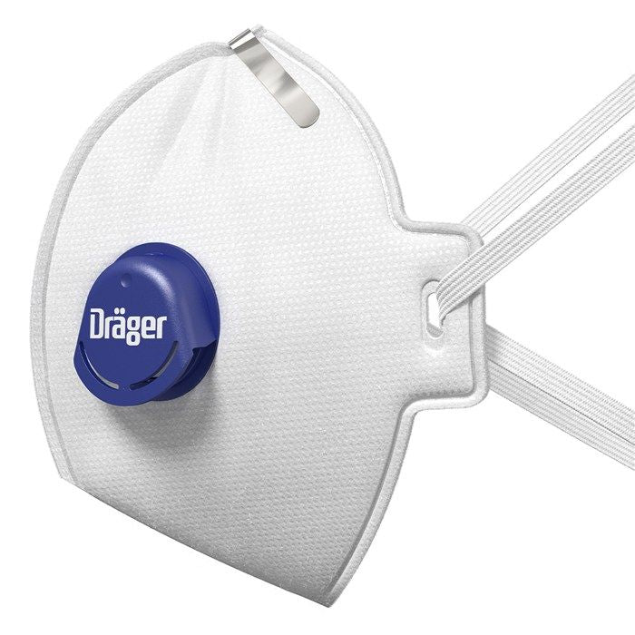 Dräger X-plore® 1730 V FFP3 NR D Ventilli Tek Kullanımlık Toz Maskesi (10'lu Paket)