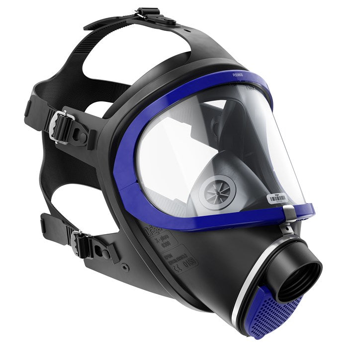 Dräger X-plore 6300 Tam Yüz Maskesi | EN 148-1 | EPDM | 180° Vizör