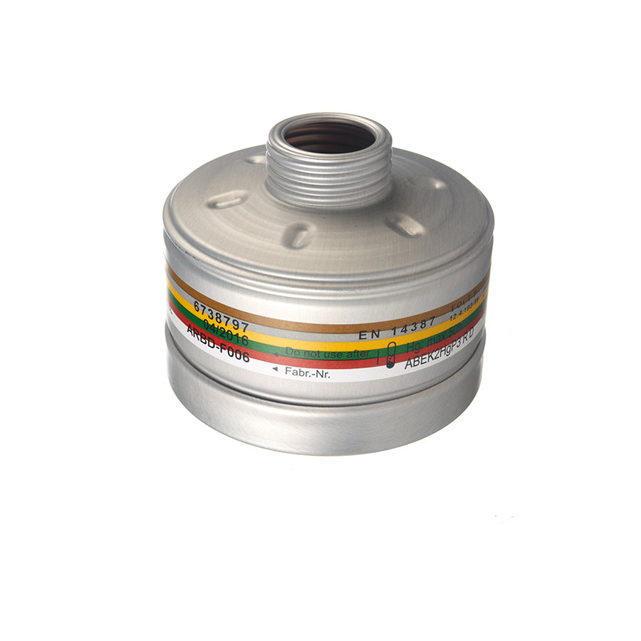 Dräger 6738797 X-plore Rd40 A2B2E2K2 HgP3  | Vidalı Filtre Serisi | Gaz, Buhar ve Partikül Koruması | EN 148-1