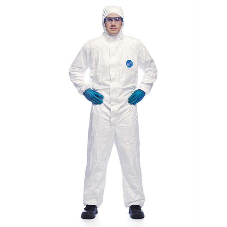 DuPont™ Tyvek® 500 Xpert Tek Kullanımlık Tulum Cat III Type 5-B, 6-B iş güvenliği ekipmanı