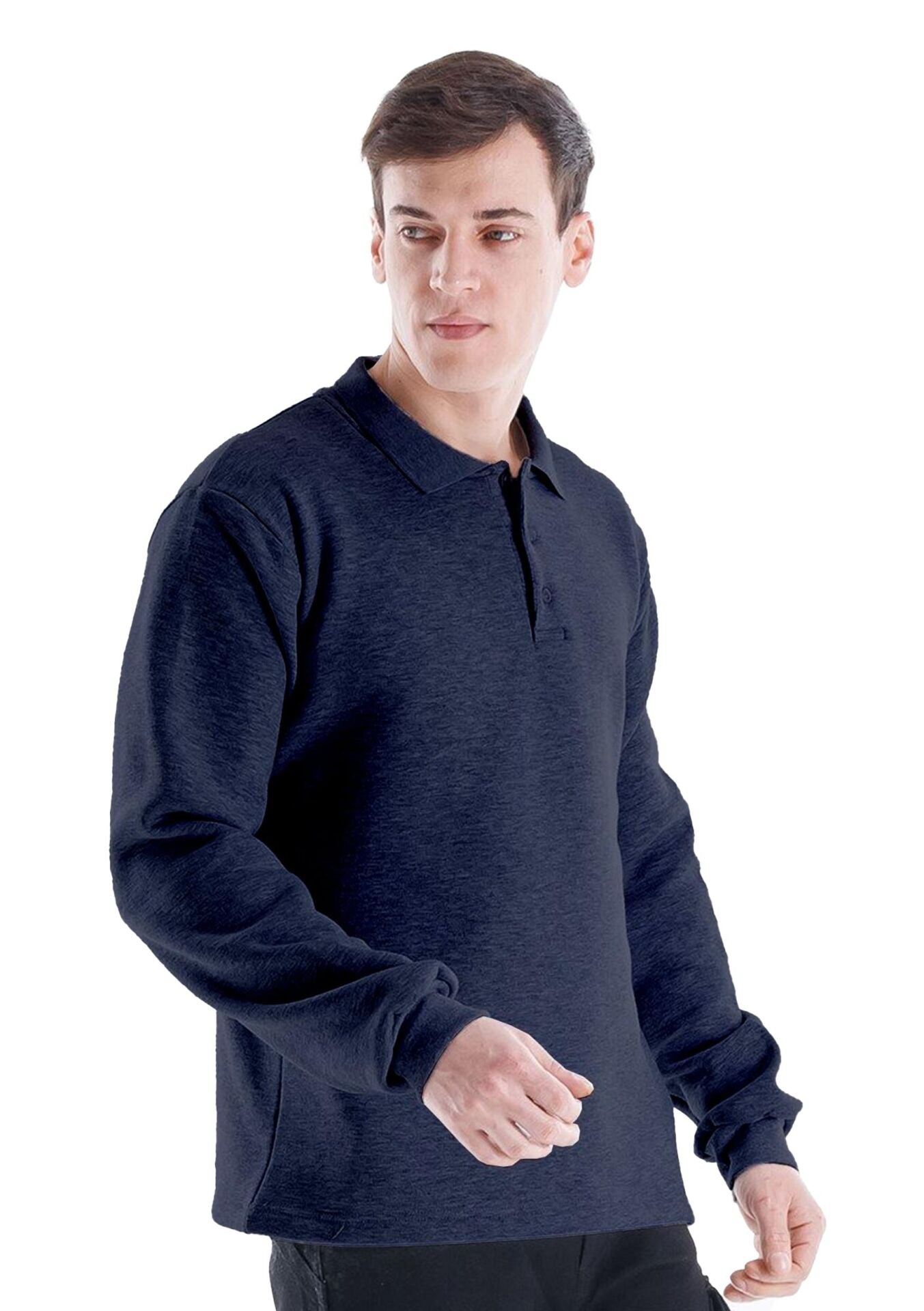 Safesawa Elegans Polo Yaka Sweatshirt 320 gsm koruyucu ürün görseli