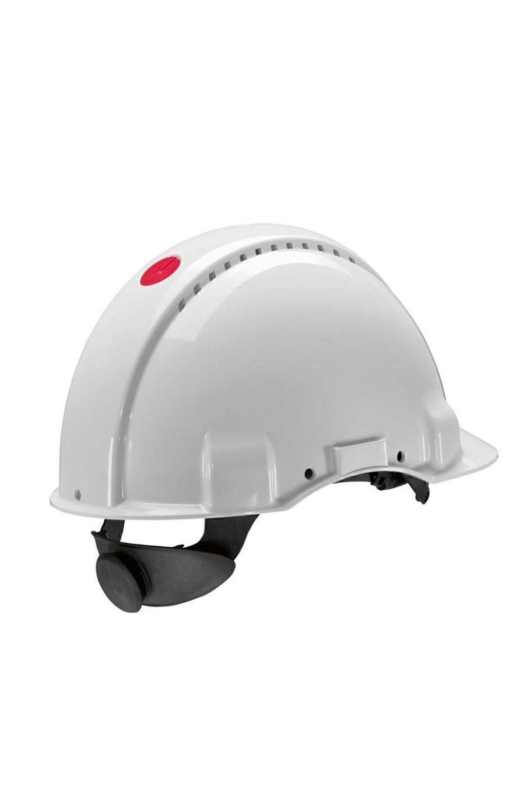 G3000 Beyaz Baret Mandallı, Havalandırmalı, Plastik Ter Bantlı, 20 Adet