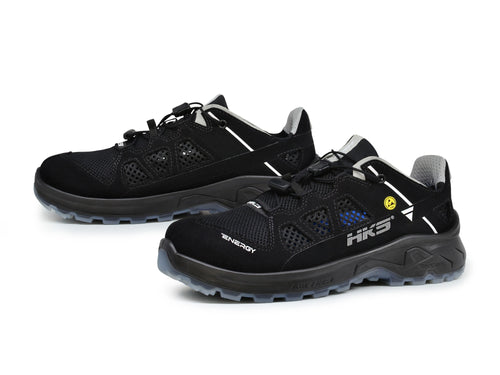 HKS AIR LITE BLACK S1PL I SR I FO Work Shoes | Barefoot Feel