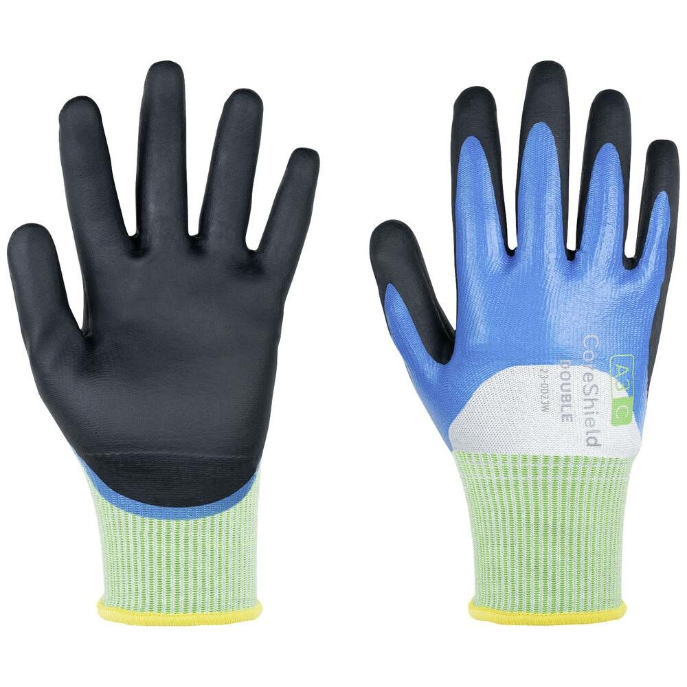 Honeywell CoreShield 23-0D23B Double, Nitril üstü Mikro Köpük Nitril 3/4 Kaplama, iş güvenliği ekipmanı