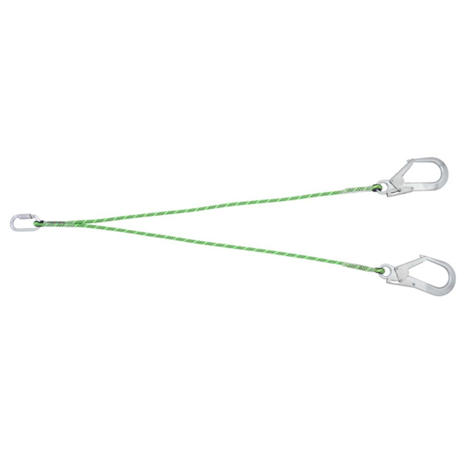 Honeywell 1032357 Miller, Şok Emicisiz Çift Kol Lanyard , 1 metre iş güvenliği ekipmanı