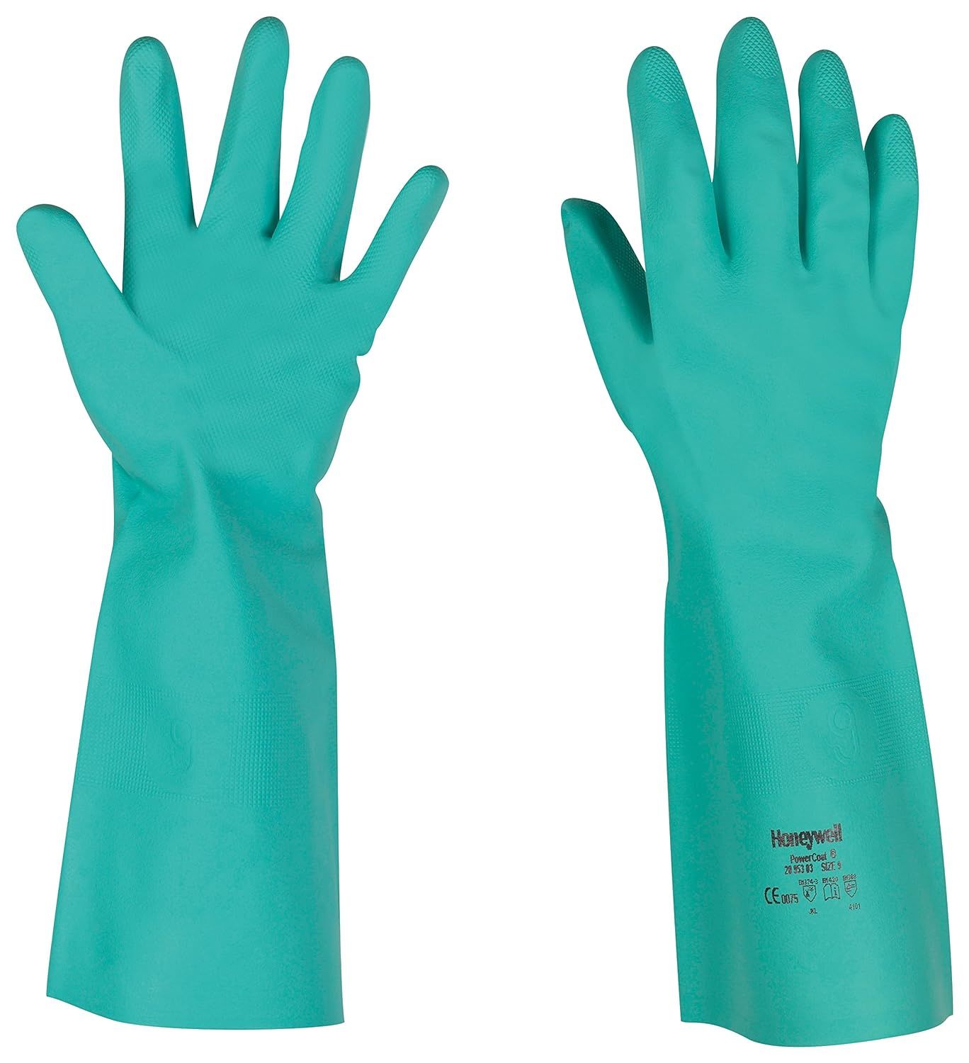 Honeywell 2095304 PowerCoat 953-04 Kimyasal İş Eldiveni, 45 cm iş güvenliği ekipmanı