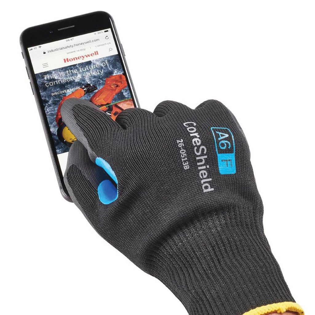Honeywell CoreShield 26-0513B F Kesilme Dayanımlı, Siyah Köpük Mikro Nitril koruyucu ürün görseli