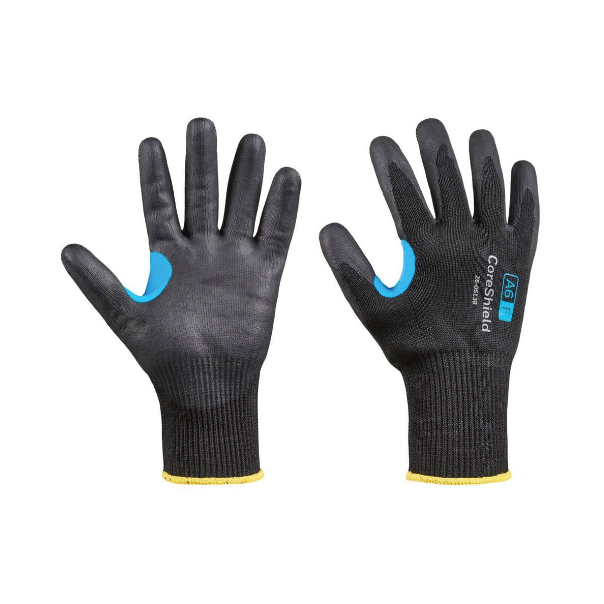 Honeywell CoreShield 26-0513B F Kesilme Dayanımlı, Siyah Köpük Mikro Nitril iş güvenliği ekipmanı