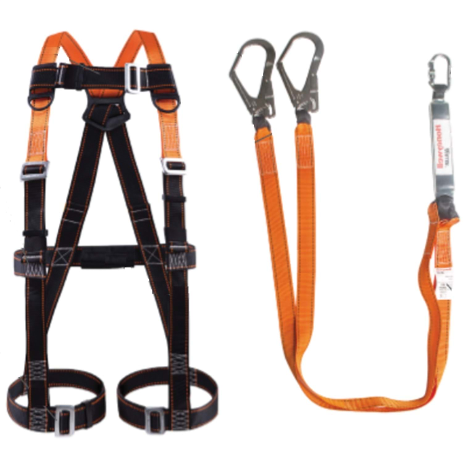 Honeywell Miller ECB10001 Bel Desteksiz Emniyet Kemeri ve  Lanyard Seti, Çantalı iş güvenliği ekipmanı