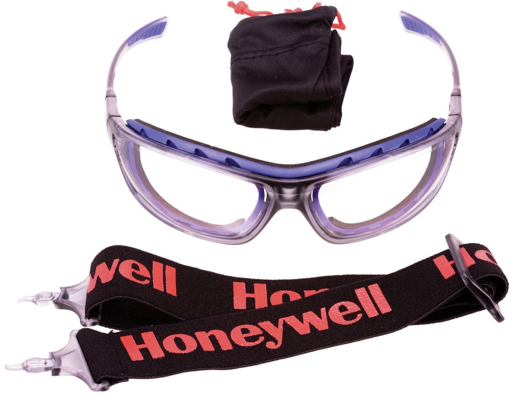 Honeywell SP1000 1028640, İçlikli ve Baş Bantlı(K&N), Şeffaf İş Gözlüğü iş güvenliği ekipmanı