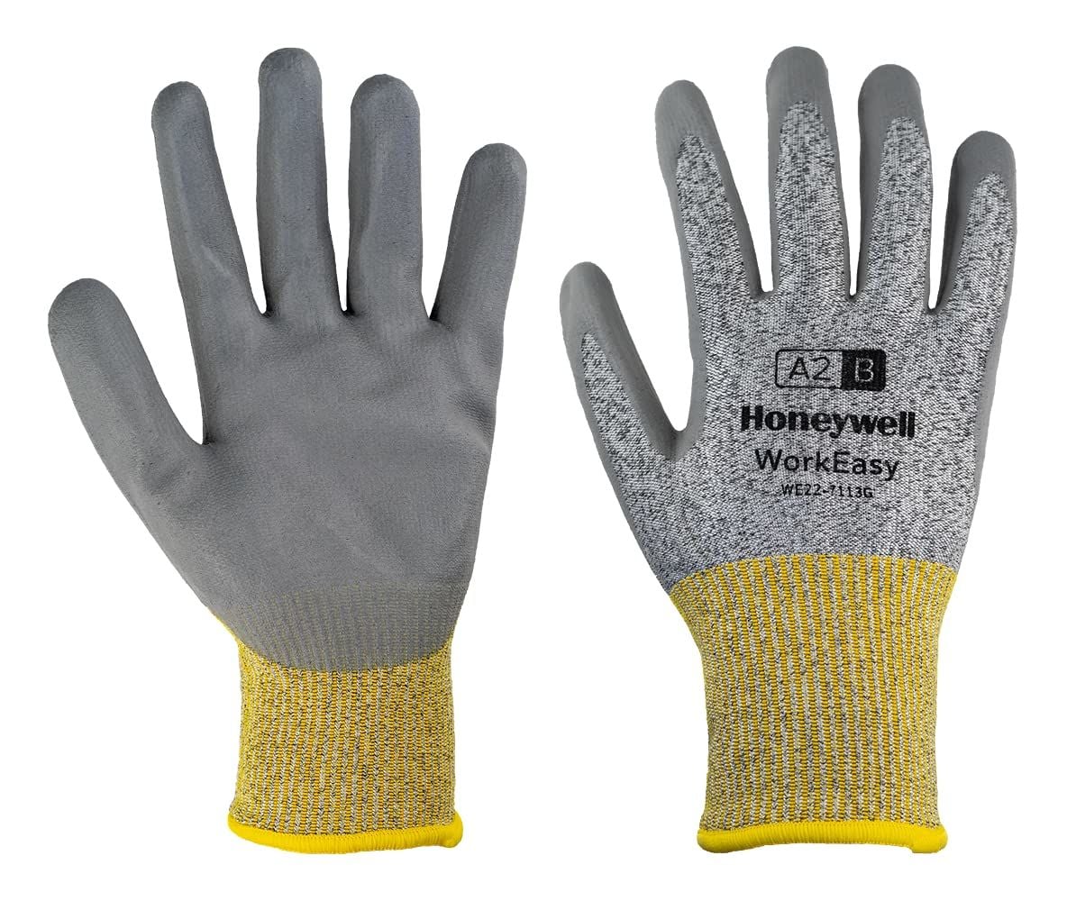 Honeywell WorkEasy WE22-7113G B Kesilme Dayanımlı, PU Kaplı İş Eldiveni iş güvenliği ekipmanı