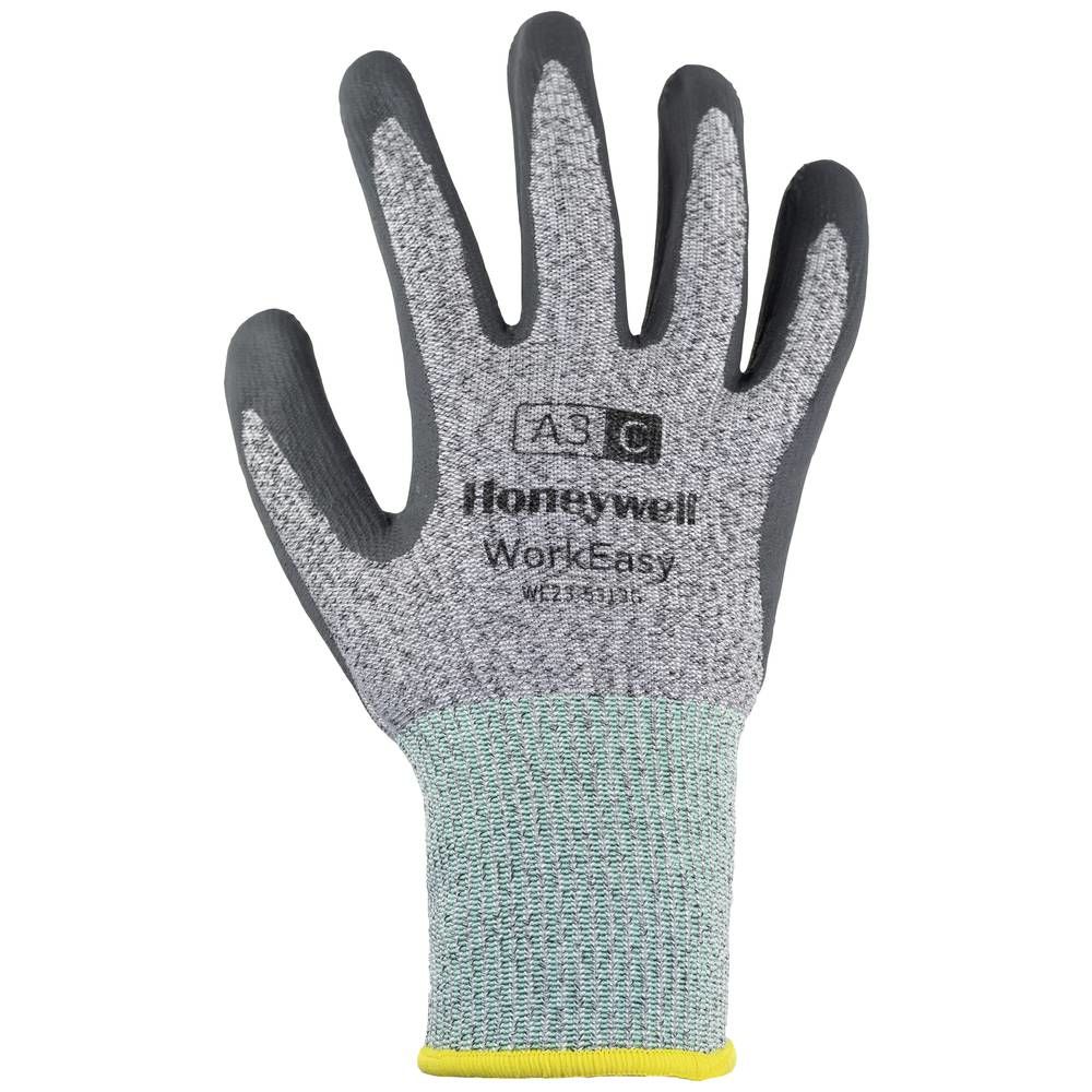 Honeywell WorkEasy WE23-5313G C Kesilme Dayanımlı, Hafif HPPE Örgü, Gri Mikro iş güvenliği ekipmanı