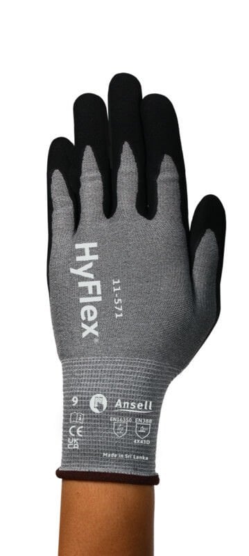 Ansell AN 11-571 Hyflex  D Kesilme Dirençli İş Eldiveni iş güvenliği ürünü