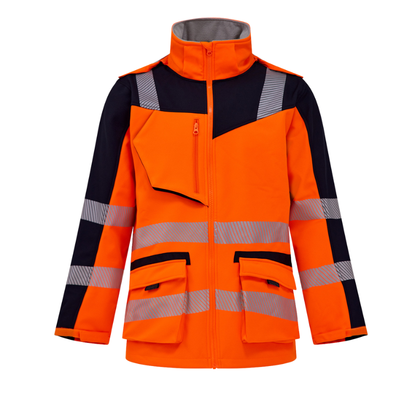 Izrasa NT80 Softshell Kırçıllı Reflektörlü İş Parkası