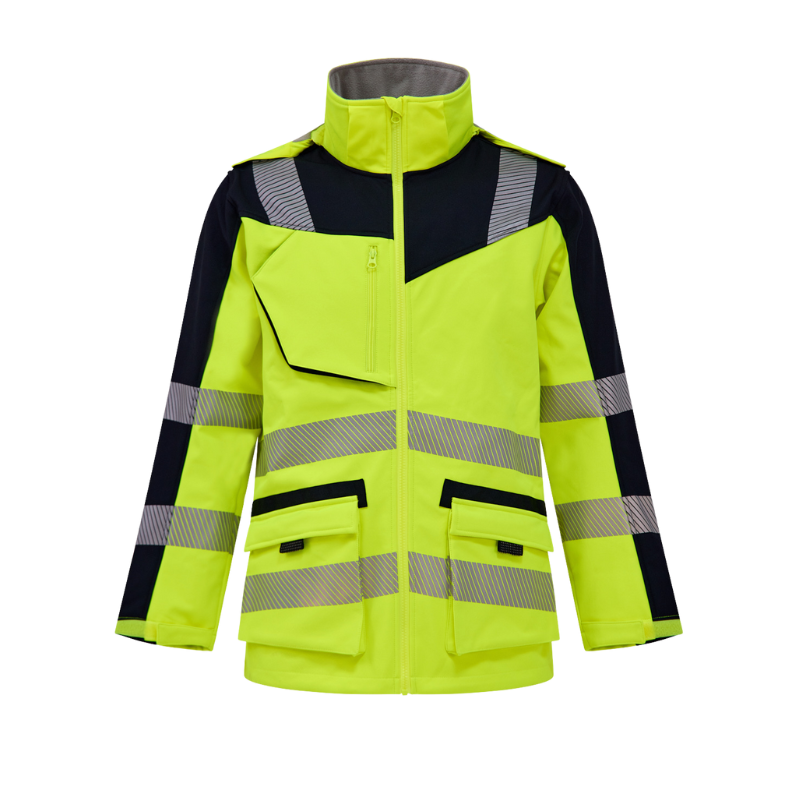 Izrasa NT80 Softshell Kırçıllı Reflektörlü İş Parkası