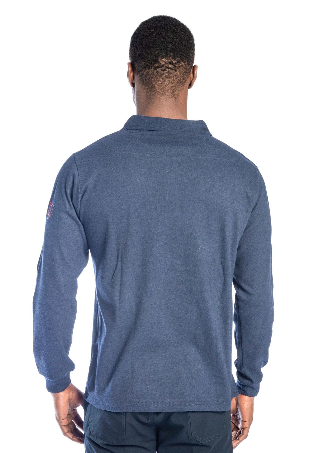 Maxima FR Alev Almaz Polo Yaka Sweatshirt / Lacivert iş güvenliği ürünü