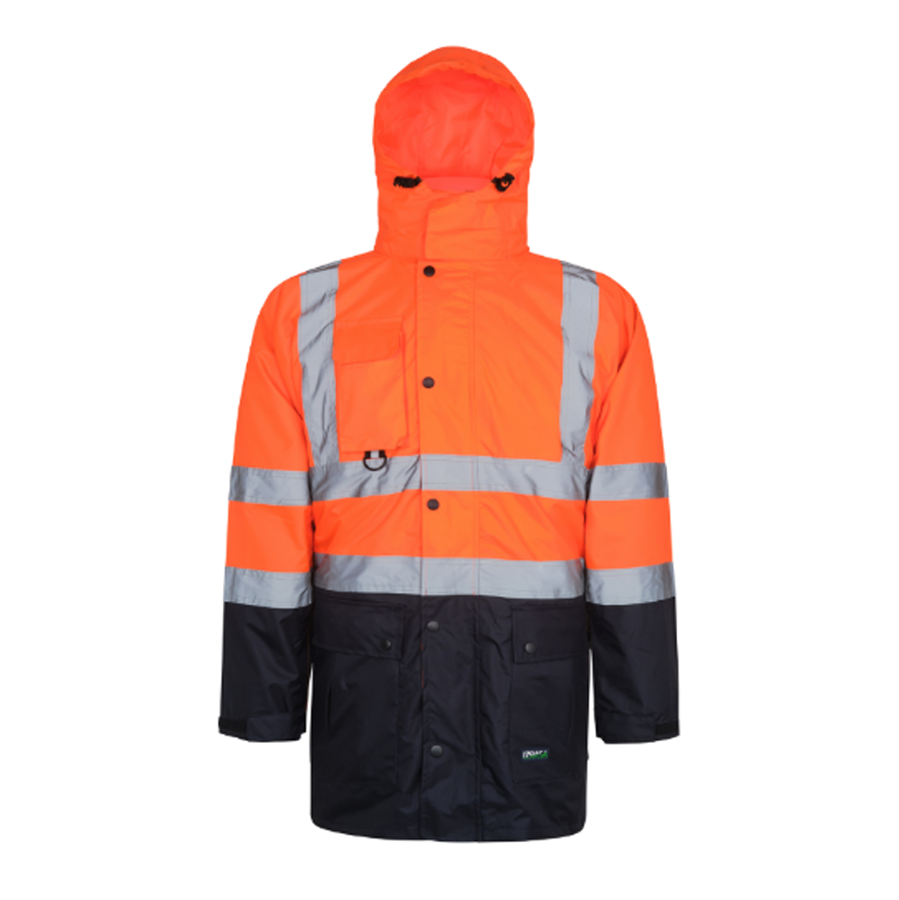 IZRASA™ 300 D Oxford 5+1 Reflektörlü Parka 5 Farklı Kullanım Modeli iş güvenliği ekipmanı