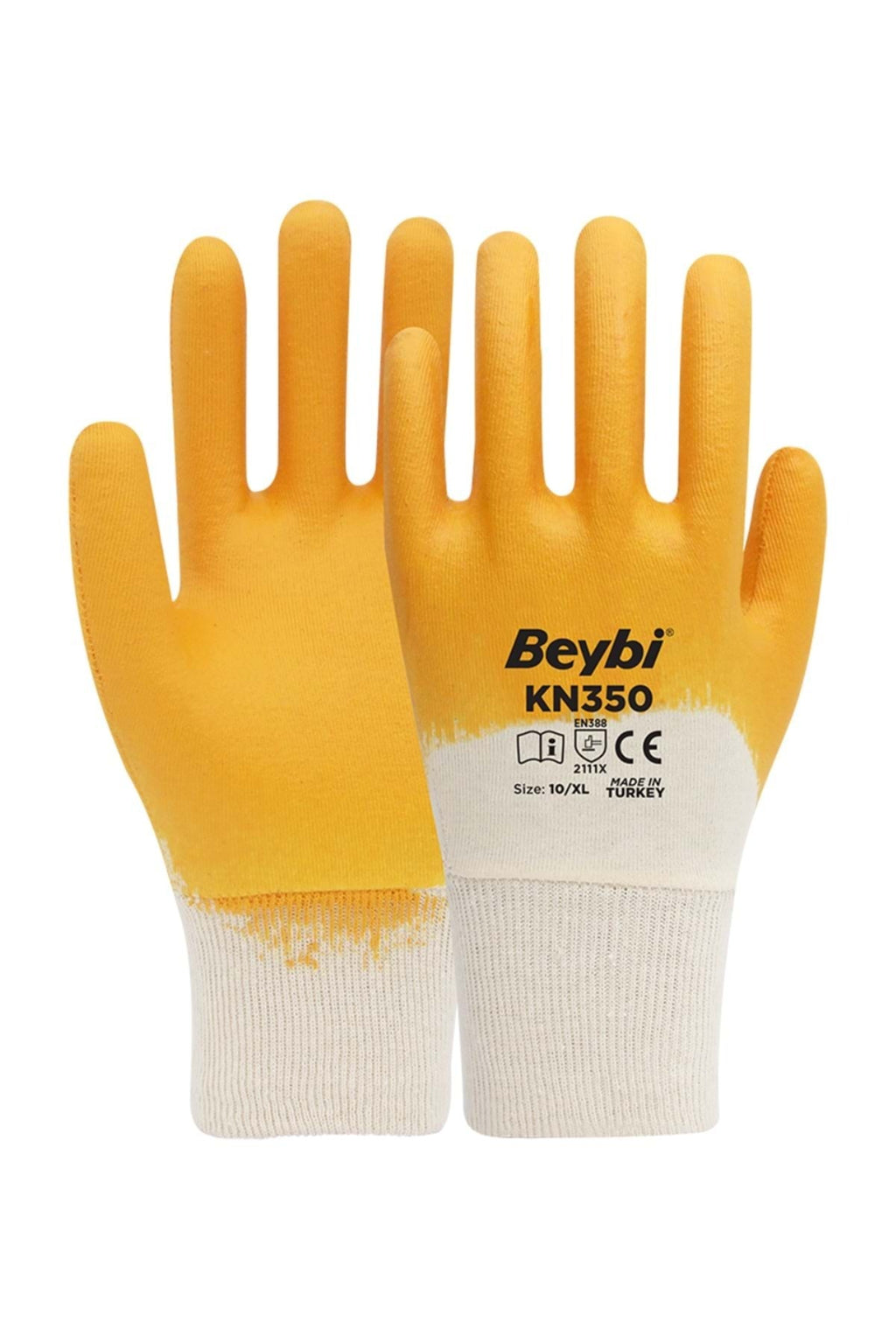 Beybi KN350 Pamuk Astarlı Nitril Eldiven